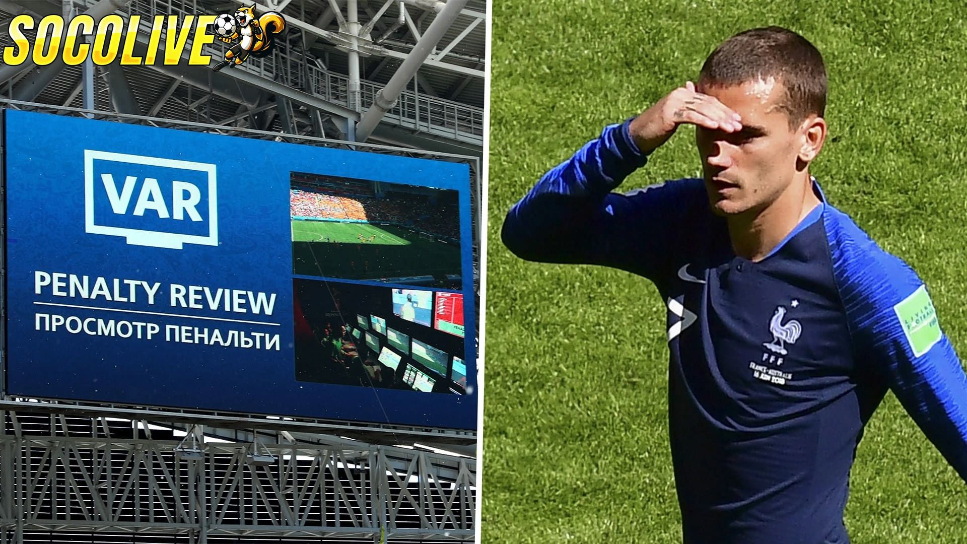 Các tình huống VAR can thiệp